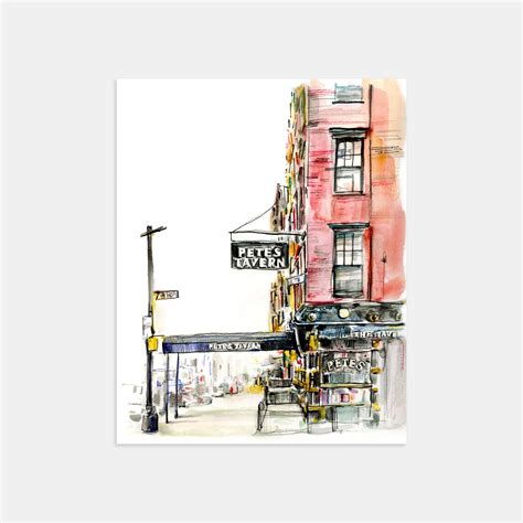 Pete's Tavern Print – Prospect Print Co.