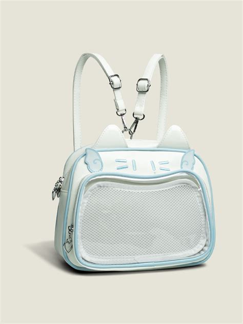 Black Y K Trendy Cool Millennium Hot Girl Pain Bag All Match Doraemon Cat Style Popular Travel