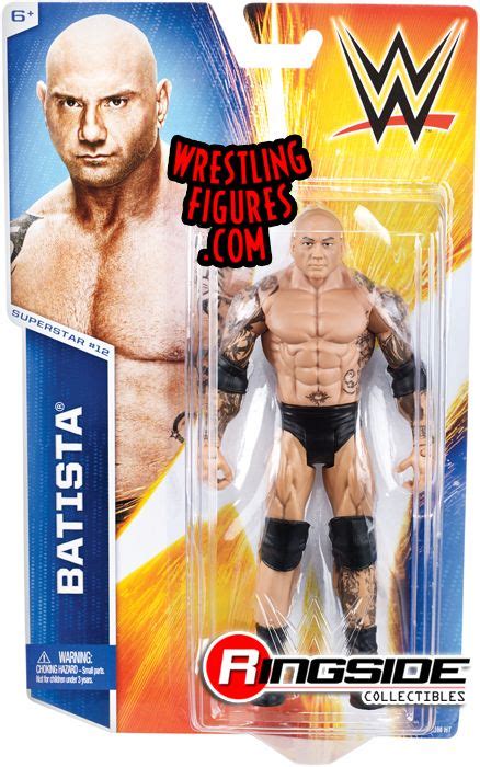 Batista Wwe Series 46 Wwe Toy Wrestling Action Figure By Mattel