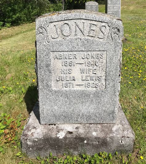 Abner Jones 1861 1940 Memorial Find A Grave