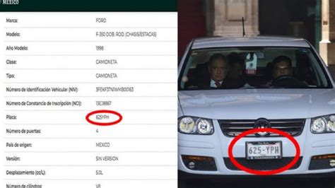 Exhiben Que Jetta De Amlo Traía Placas De Camioneta Periódico Am