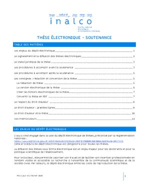 Fillable Online Ppt La Diffusion Lectronique Des Th Ses Powerpoint