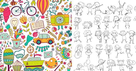 100 Easy Doodles To Draw For Journals Kids And More