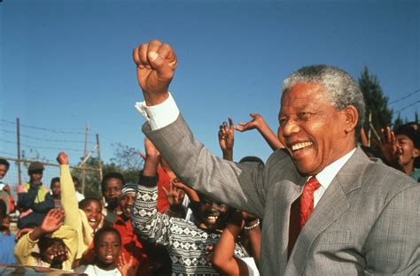 Nelson Mandela Icono De La Lucha Contra El Apartheid