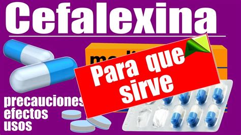 CEFALEXINA Trata Infecciones Para Que Sirve YouTube