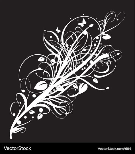 Graphic Bloom Royalty Free Vector Image Vectorstock