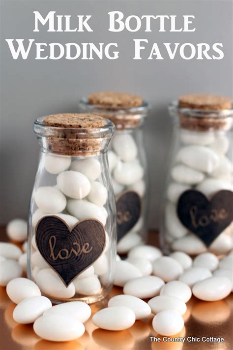 Diy Wedding Favors The Country Chic Cottage