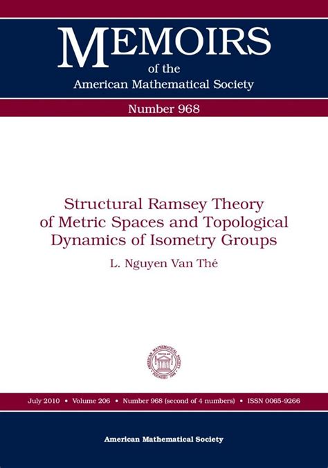 PDF Structural Ramsey Theory Of Metric Spaces And Topological