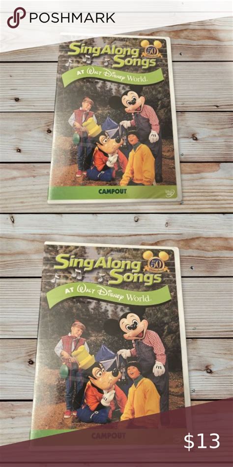 New Dvd Disney Sing Along Songs Campout At Walt Disney World 2005