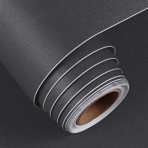 Funstick Matte Black Contact Paper For Countertops Waterproof Self