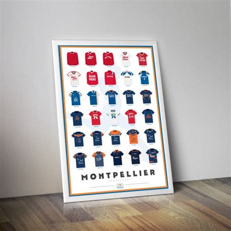 Montpellier Jersey Poster Walldesigns