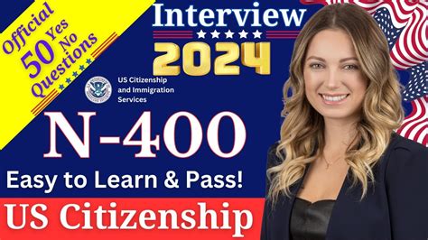 New Us Citizenship Interview N Questions Yes No Have