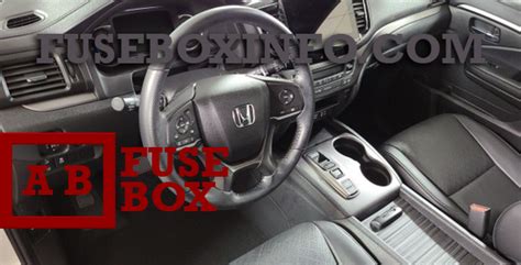 Honda Passport 2021 Fuse Box Fuse Box Info Location Diagram