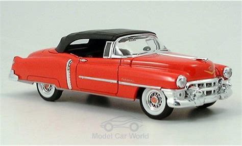 Modellautos Cadillac Eldorado 1 24 Welly Cabrio Mit Softtop Rot Ohne