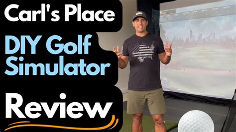 Carls Place Diy Golf Simulator Enclosure Review My Golf Simulator