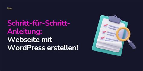 Webseite Mit WordPress Erstellen 10 Schnelle Schritte