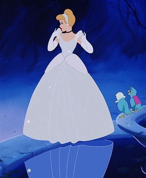 Cinderella 1950 White Sparkly Magic Dress Cinderella Disney Disney