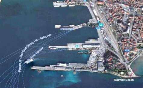 Split City Map - Split Croatia Travel Guide