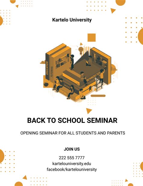 FREE Back-to-School Flyer 2024 Templates & Examples - Edit Online ...