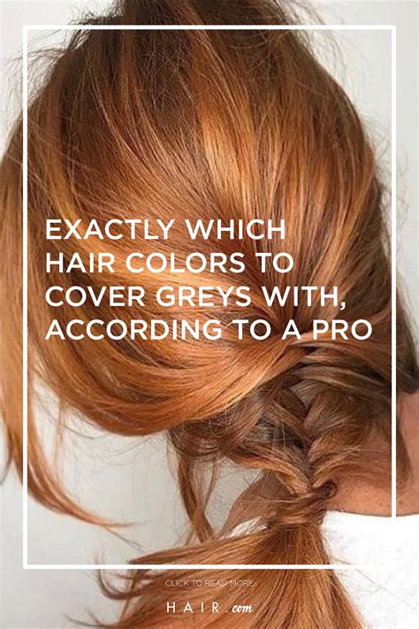 The Best Hair Colors To Cover Gray Hair According To A Pro