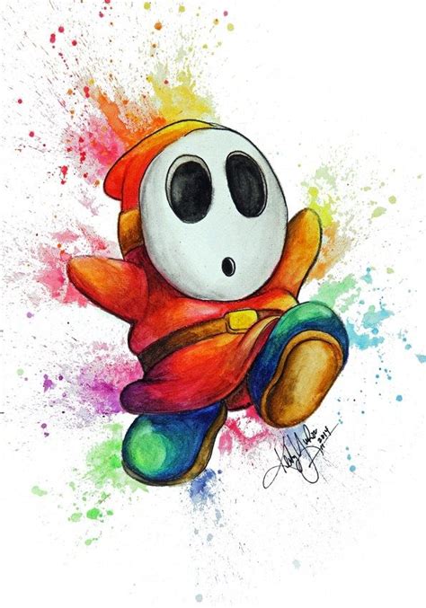 Pin By Andrew Jesernig On Shy Guy Super Mario Art Mario Art