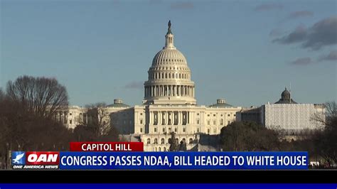 Congress Passes Ndaa Bill Headed To White House