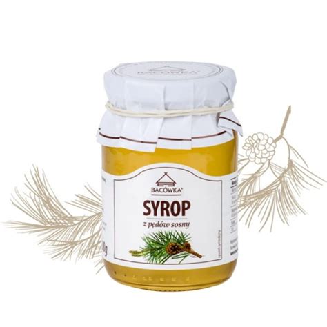 Syrop z pędów sosny 200 g BACÓWKA