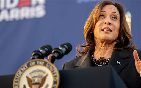 Kamala Harris Says She Is ‘ready To Lead Despite Polling At A Record Low