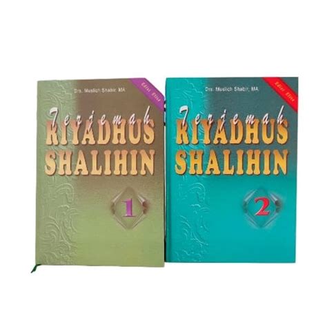 Jual Buku Terjemah Kitab RIYADHUS SHALIHIN Lengkap Jilid 1 Dan 2 TP