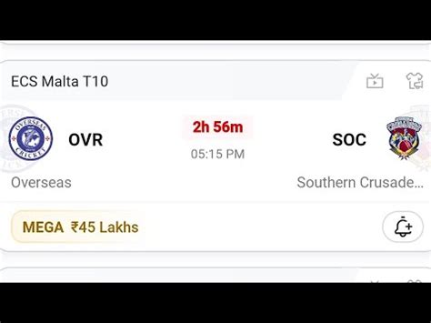 Dream 11 Team OVR VS SOC OVR VS SIC Dream 11 Team Sic Vs Ovr Dream