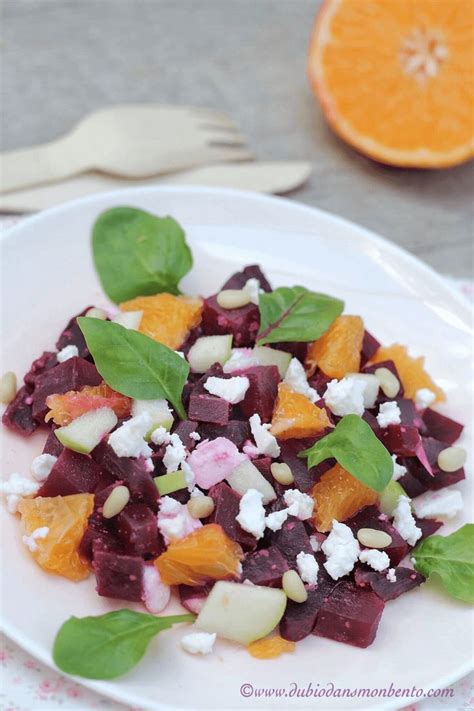 Salade De Betterave Orange Pomme Et Feta Du Bio Dans Mon Bento