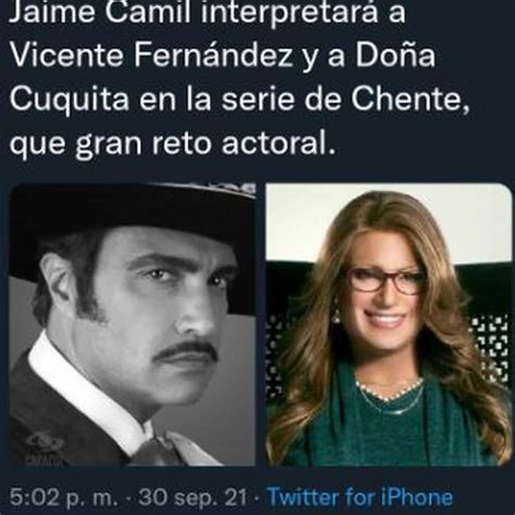 Los Memes Que Dejó La Foto De Jaime Camil Caracterizado De Vicente Fernández Infobae