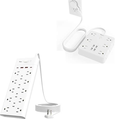 Amazon Maxpw Ft Power Strip Surge Protector With Outlets