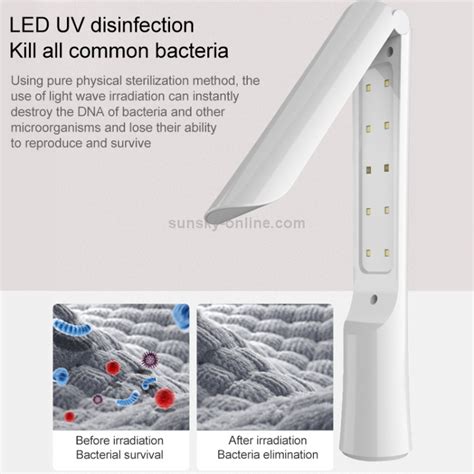 Portable Foldable Handheld Sterilizer Germicidal Lamp Uvc Disinfection