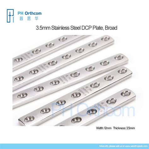 Mm Dynamic Compression Plate Broad Dcp Mm Ph Orthcom