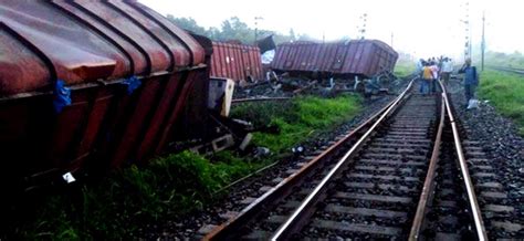 Odisha Goods Train Derails In Cuttack Rail Traffic Affected