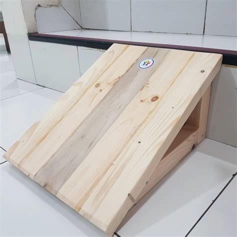 Promo Tanjakan Motor Tanjakan Kayu Wooden Ramp P40xL30 Tinggi 10 Cm