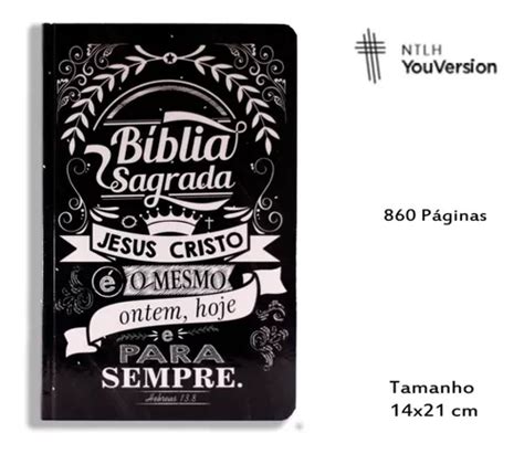 Bíblia Sagrada Capa Dura Lettering Ntlh Sbb à venda em Osasco São Paulo