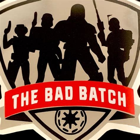 Bad Batch Clone Force 99 Logo Decal Sticker Star Wars Clone Etsy