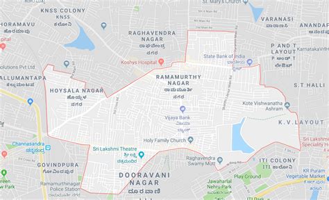 Ramamurthy Nagar RoofandFloor Localities