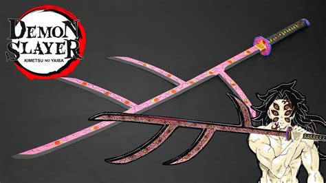 Katana Making - Kokushibo Demon Slayer Nichirin (Upper Moon #1) - YouTube