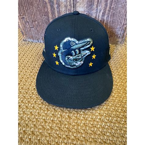 Ryan O Hearn Game Used Armed Forces Weekend Cap 5 19 24 Vs Mariners