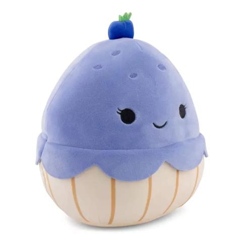 SQUISHMALLOWS PETIT DÉJEUNER Équipe 20 3cm Peluche Jova The Myrtille