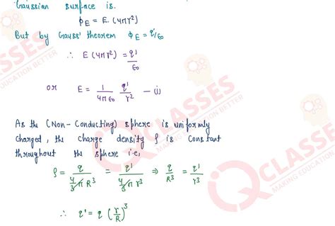 Class Isc Physics Chapter Gauss Theorem