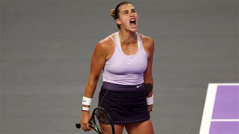 WTA Finals Aryna Sabalenka Wehrt Matchball Gegen Ons Jabeur Ab Und