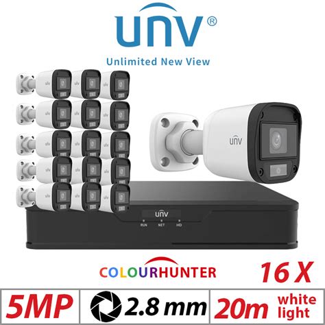 Mp Ch Uniview Kit X Colourhunter Hd Fixed Mini Bullet Analog