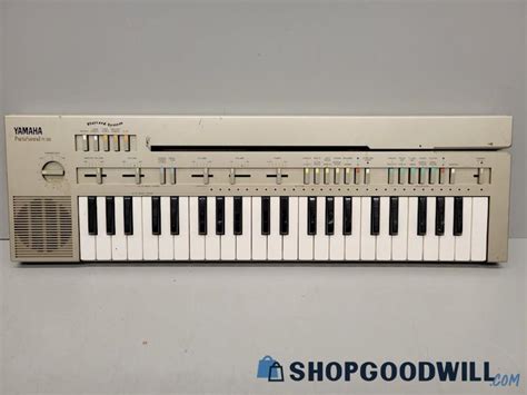 Vintage Yamaha Portasound Pc Electronic Keyboard Shopgoodwill