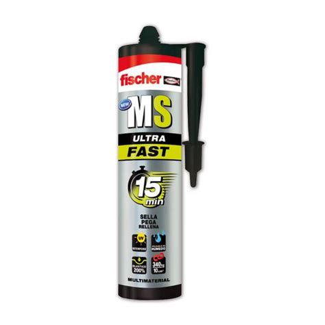 Fischer 552136 290 Ml Ultra Fast MS Adhesive Sealant Cablematic