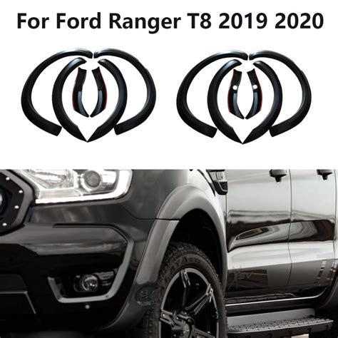 Jhchan Arch Kit Fender Flares Wheel Arches For Ford Ranger T8 Wildtrak