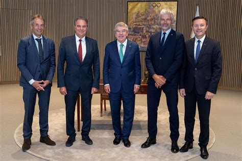 Auvergne Rhône Alpes Jeux olympiques dhiver 2030 Laurent Wauquiez